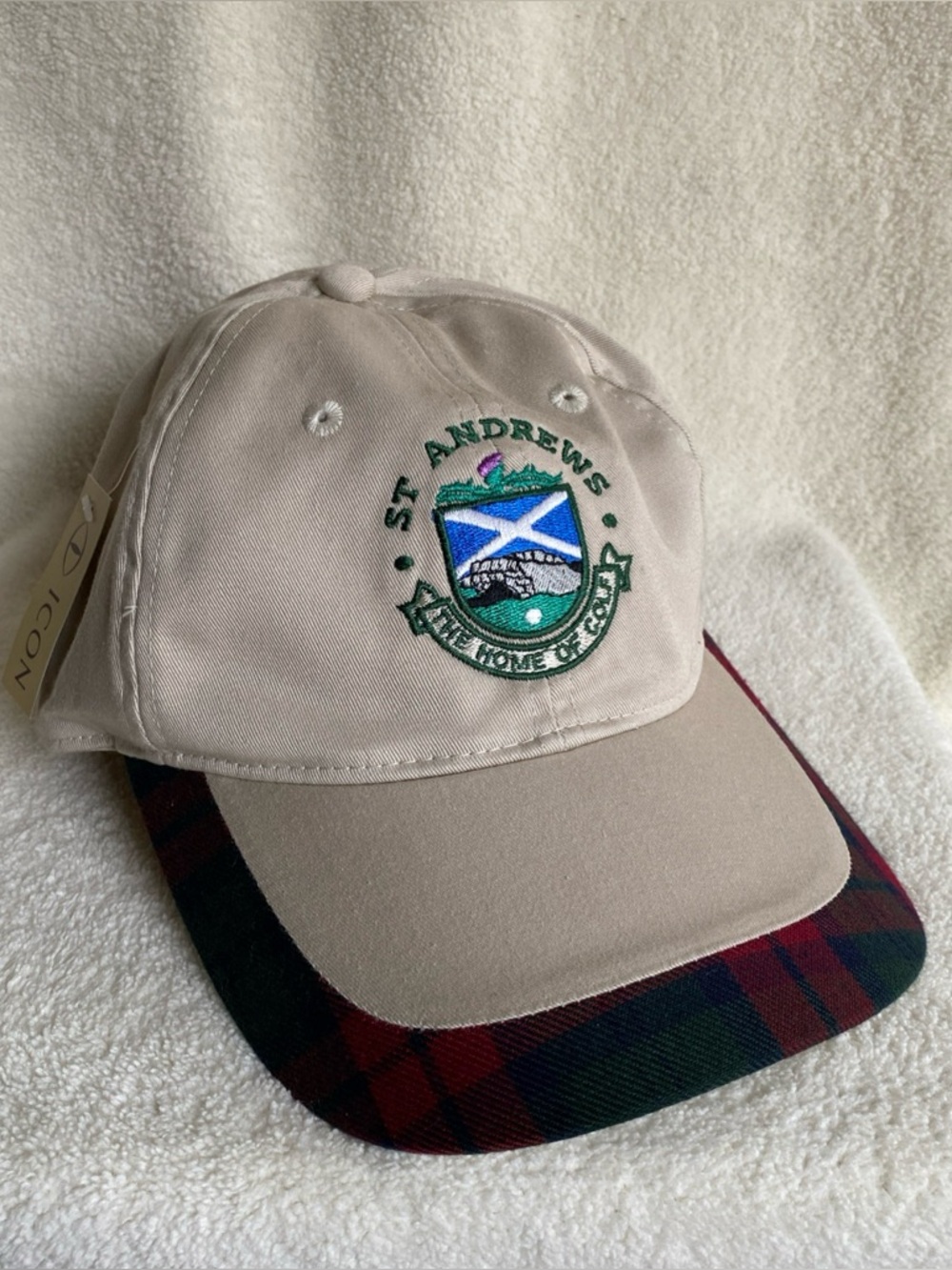 NWT ICON Mackenzie Tartan Brim The Home Of Golf St Andrews Golf Atholl Hat